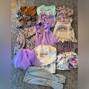 4T girl’s clothes bundle (14 pieces)